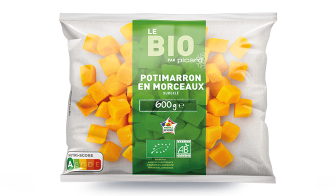 Potimarron en morceaux bio