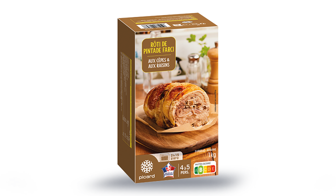 ROTI PINTADE FARCI CEPES