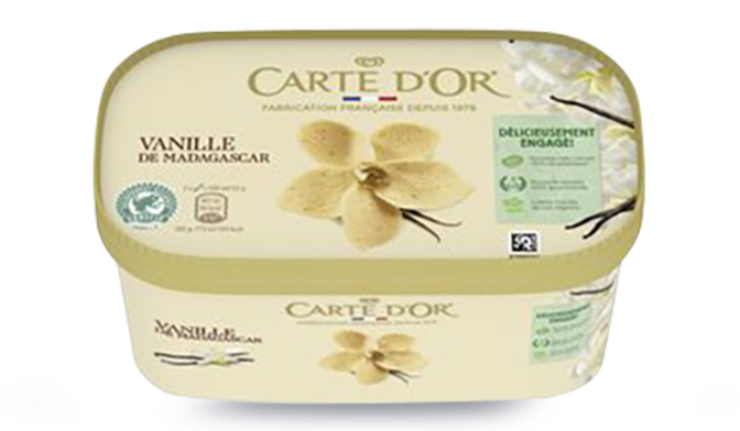GLACE VAN CARTE OR 472G