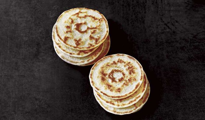16 mini-blinis