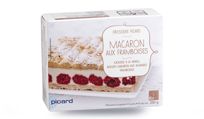 Macaron aux framboises
