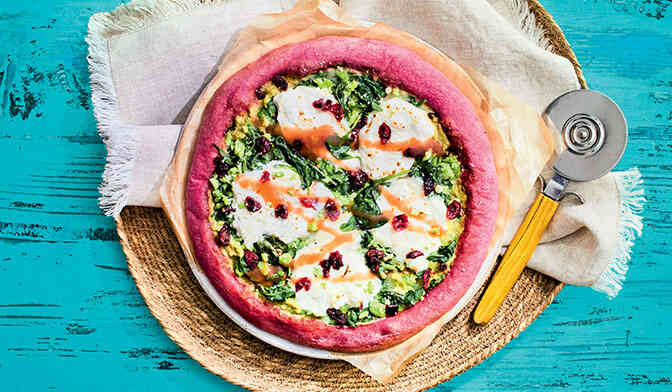 PIZZA HOUMOUS SCE FRAMB