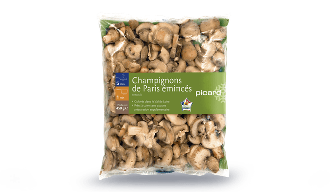 Champignons de Paris émincés