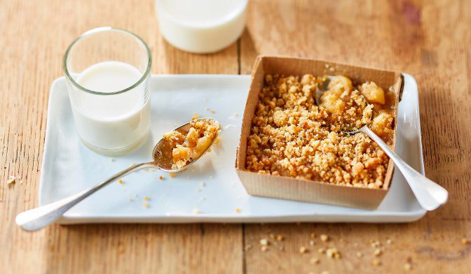 Crumble aux pommes