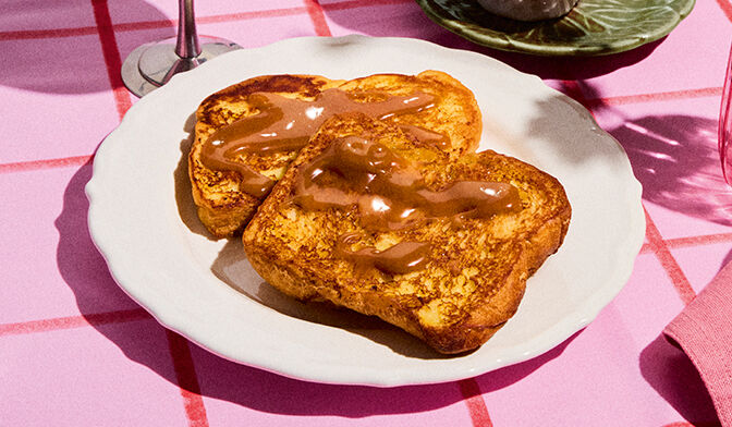 2 Brioches façon pain perdu, sauce caramel — vue 3