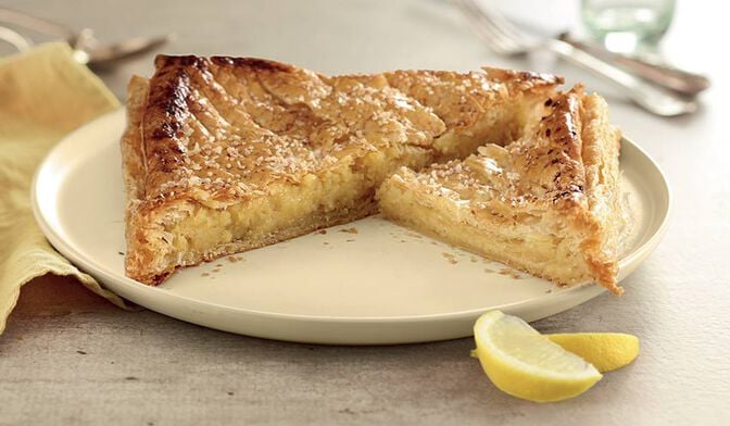 Galette des rois amande et crème de citron