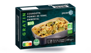 GRATIN BIO COURGETTE PDT EMMENTAL 200G