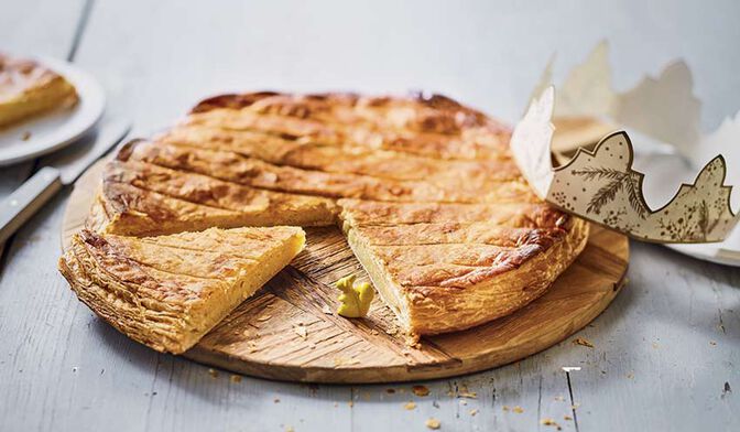 Galette des rois frangipane