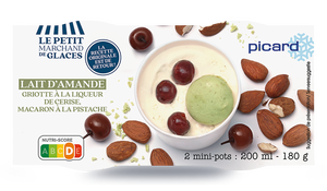 2 mini-pots lait d'amande