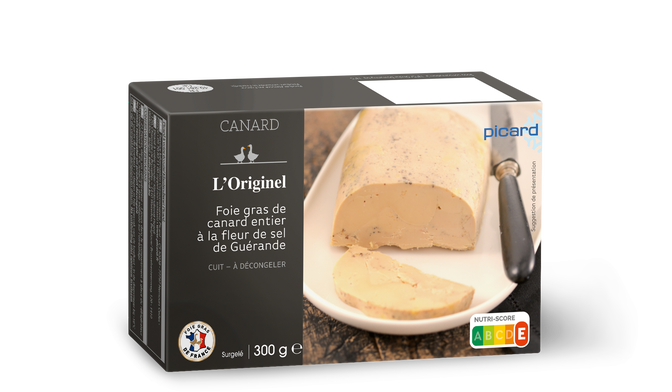 L'Originel, foie gras de canard entier du Sud-Ouest à la fleur de sel de