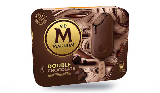 4 MAGNUM DLE CHOCO 284G