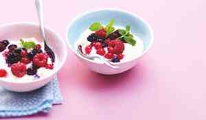 Riz au lait maison aux fruits rouges