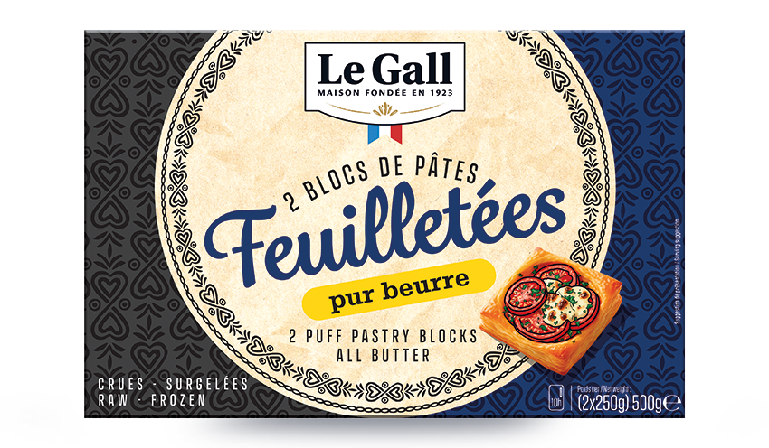 2 pâtes feuilletées bloc Le Gall — vue 3