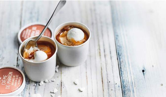 2 mini-pots Crème de marron