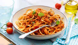 LINGUINE FACON BOLO VEG