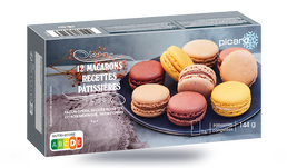 12 MACARONS RECETTE PATIS