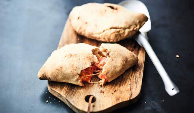 2 MINI-CALZONE JAMB/MOZZA