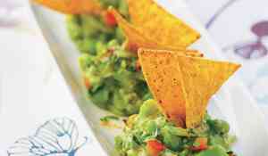 Compotée de légumes et guacamole
