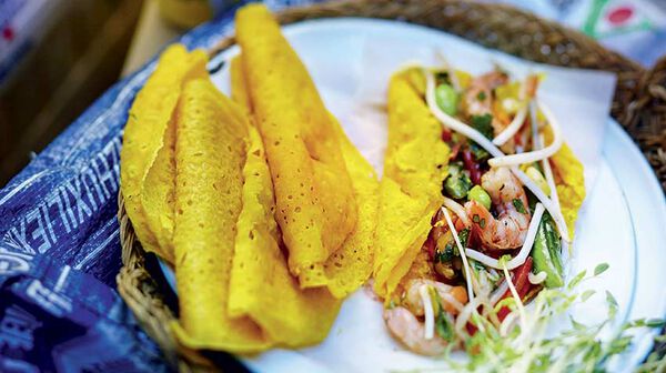 Recette Banh Xeo Aux Crevettes Recettes Les Plats Picard