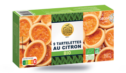 9 TARTELETTES CITRON BIO