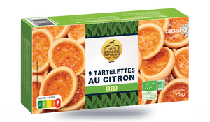 9 tartelettes au citron bio