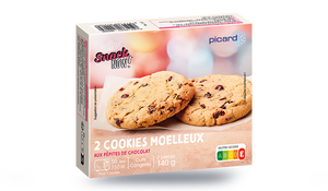 2 COOKIES MOELLEUX 140G