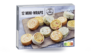 12 MINI WRAPS 180G