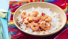 MOQUECA DE CREVETTES/RIZ