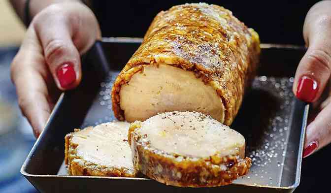 Foie gras à la nougatine