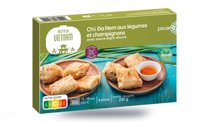 CHẢ NEM AUX L&Eacute;GUMES ET CHAMPIGNONS
