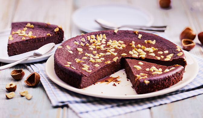 Fondant au chocolat et aux noisettes, vegan, 6 P. surgelés Picard