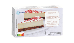 2 CHEESECAKES 190 G 2 CHEESECAKES 190 G