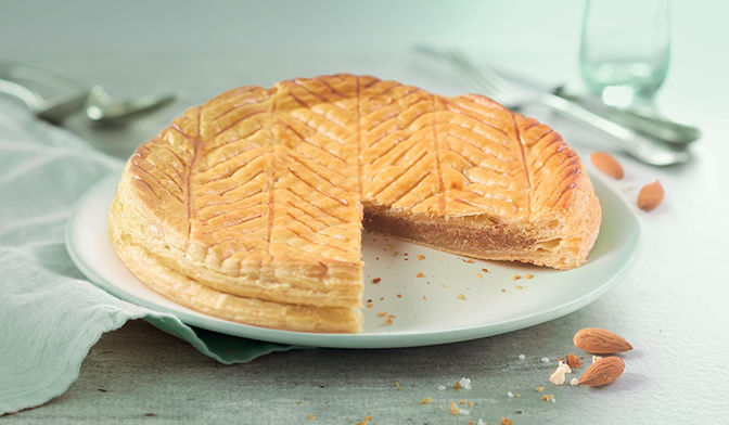 Galette des rois frangipane bio