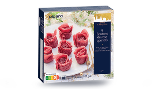 9 boutons de rose apéritifs