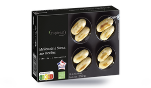 Mini boudins blancs aux morilles, 16 à 20 pièces