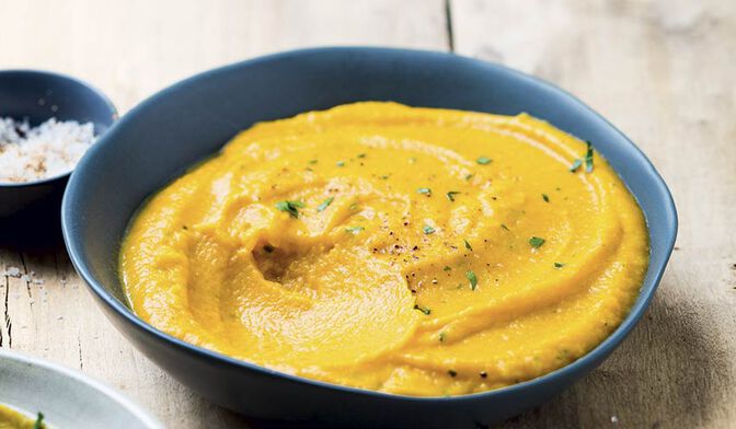 puree de courge butternut persil a la creme surgeles picard