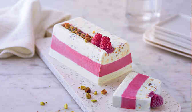 NOUGAT GLACE FRAMBOISE