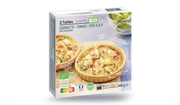 2 TARTE BIO COURG/TOMATE