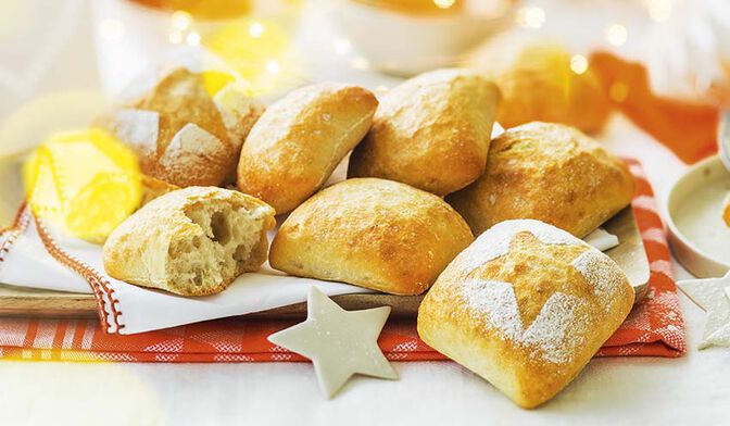 6 petits pains à l'italienne