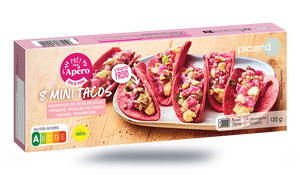 8 MINI TACOS VEGETAL