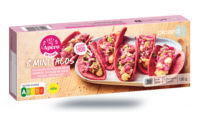 8 MINI TACOS VEGETAL