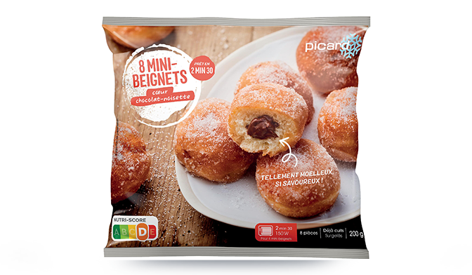 8 MINI-BEIGNET COEUR CHOCO