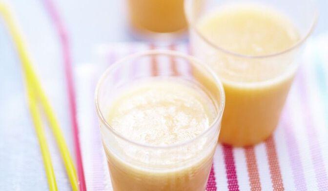 Smoothie melon-orange, gingembre et vanille