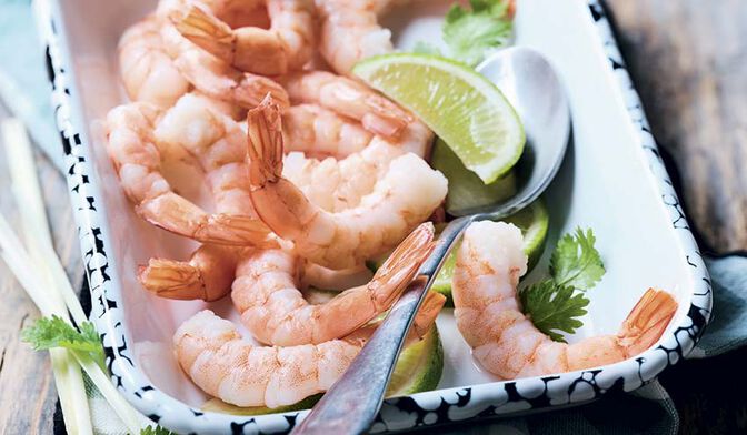 Queues de crevettes tropicales cuites décortiquées « cocktail » bio