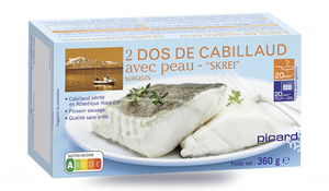 2 DOS CABILLAUD PEAU
