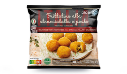 Frittatine alla stracciatella e pesto