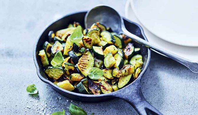450G COURGETTES GRILLEES