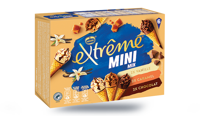 6 CONES EXTREME MINI MIX