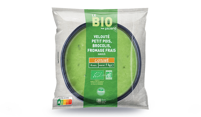 VELOUTE POIS/BROC BIO