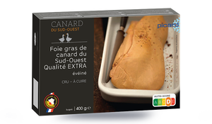 Foie gras cru de canard du Sud-Ouest